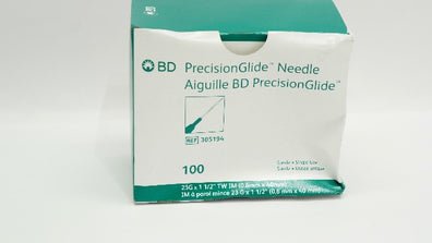 BD 305194 PrecisionGlide Ndle 23G x 1-1/2 - Box of 95